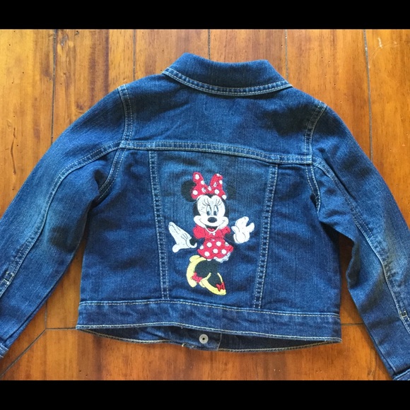 minnie mouse jean jacket